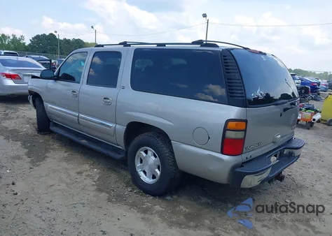 2004 GMC Yukon Xl 1500 Slt from USA, damaged, VIN 3GKEC16Z24G204555